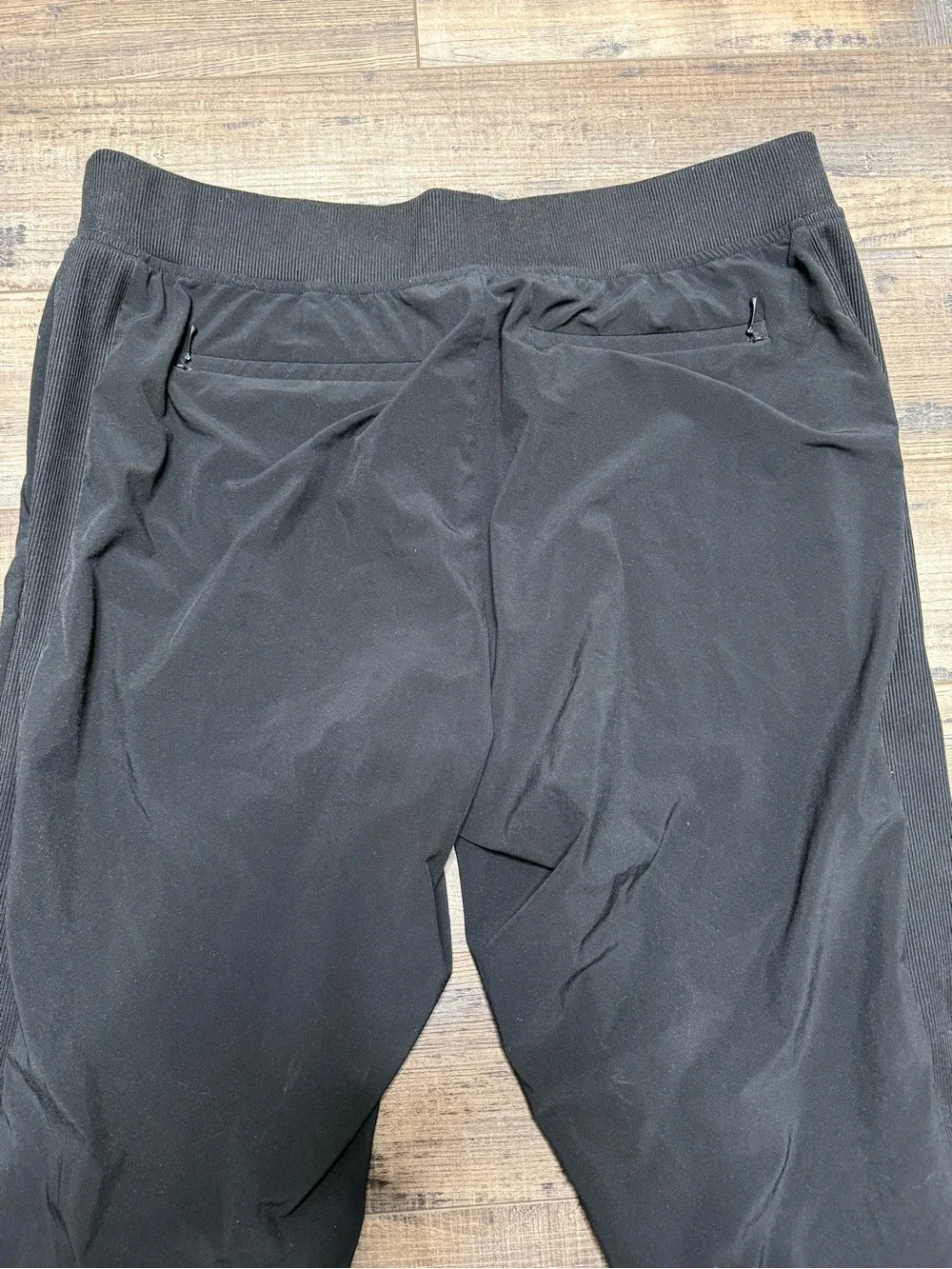 Athleta Brooklyn  Ankle Black Pants Pull-up Pant Women's Size 14